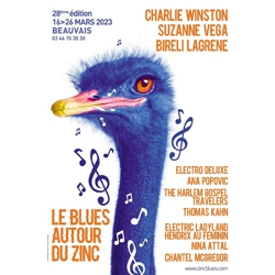 Nina Attal Electric Ladyland live in Beauvais on March 26, 2023 affiche